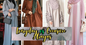 Everyday vs Occasion Abayas