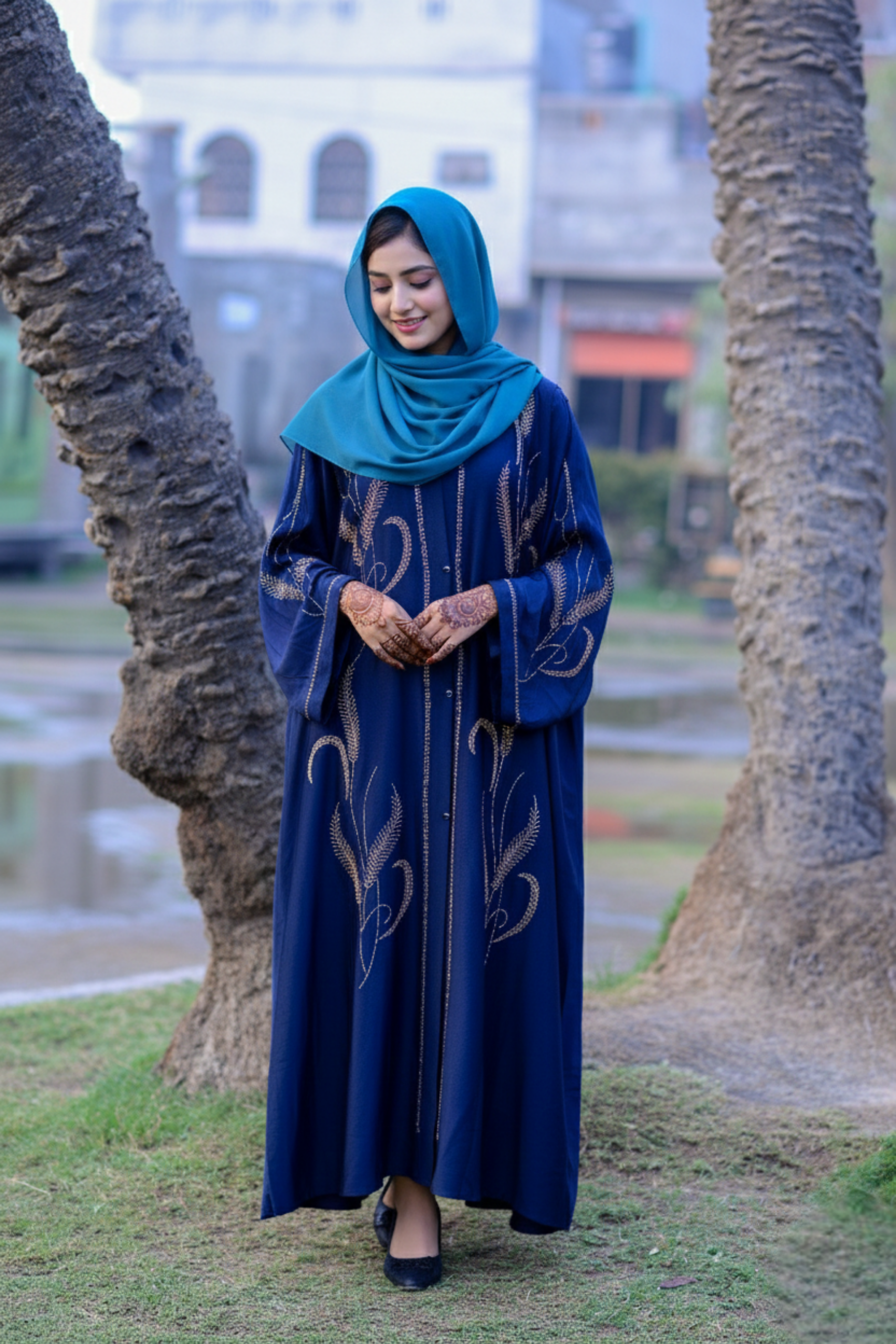 The Midnight Harvest Abaya