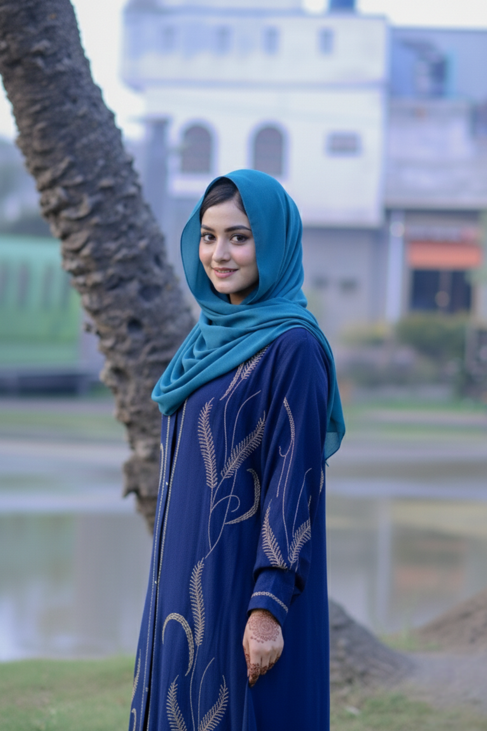 The Midnight Harvest Abaya